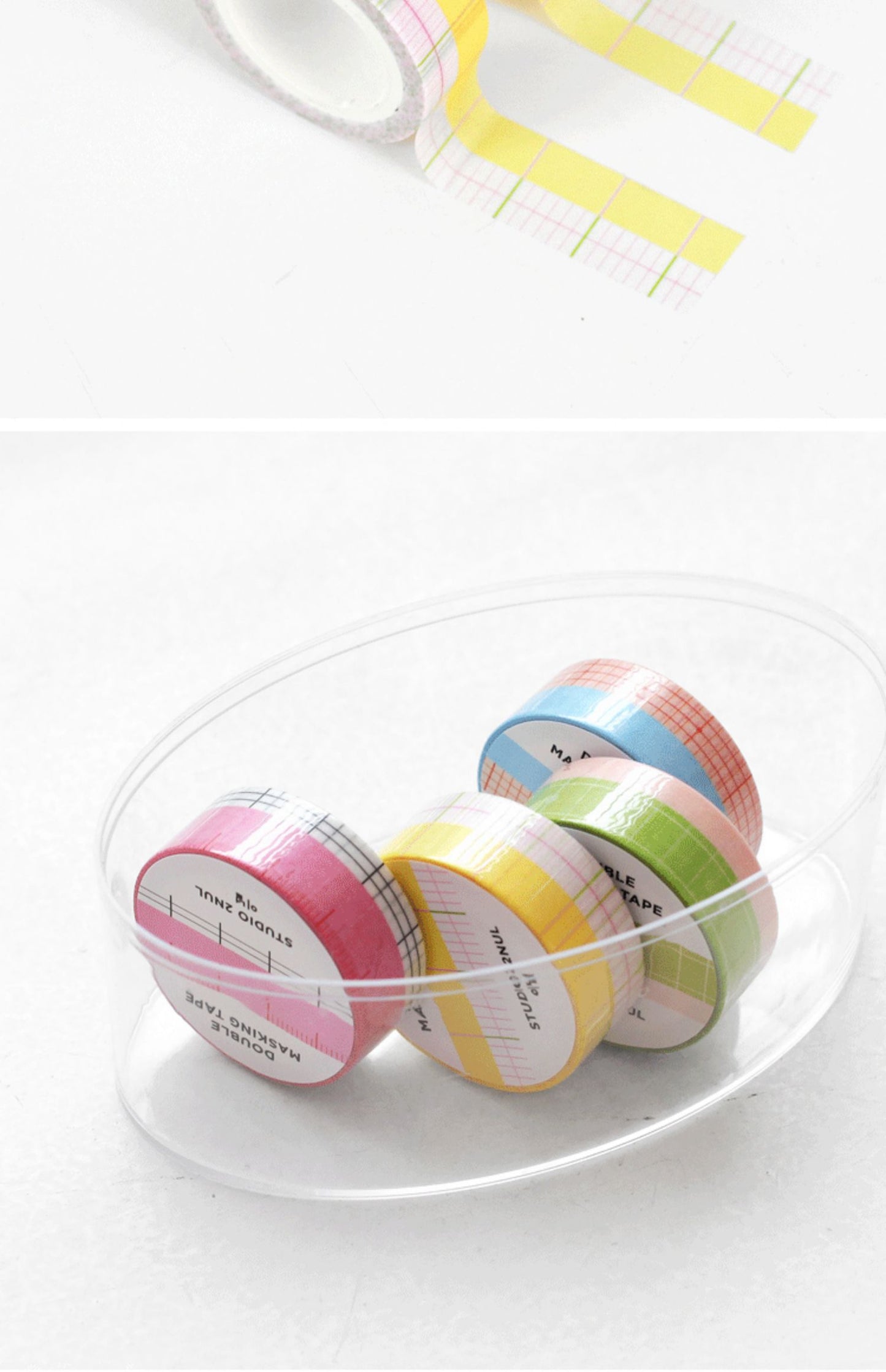 Ruller tape Cute creative simulation soft ruler scale tape textured paper can write stickers hand account decorative mark