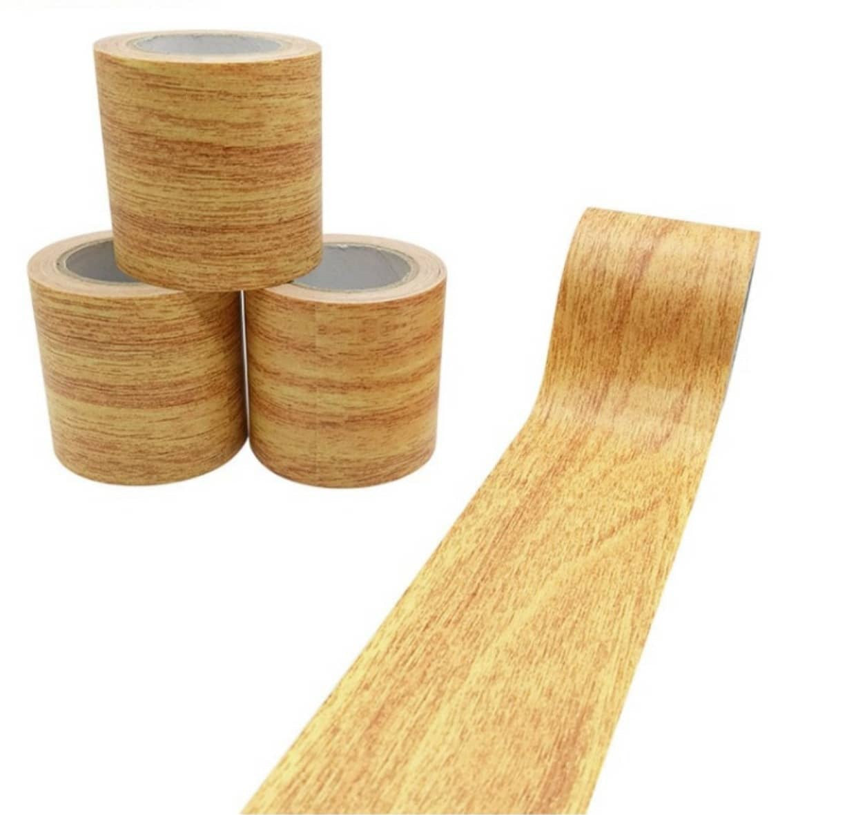 Customized Wooden Grain Tape Customized Wooden design Tape For Furniture and Floor Waterproof Repair Tape Patch Wood Textured Adhesive Tape/Baseboard Repair
