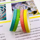 Customized CMYK washi tape/dot design rainbow tapes