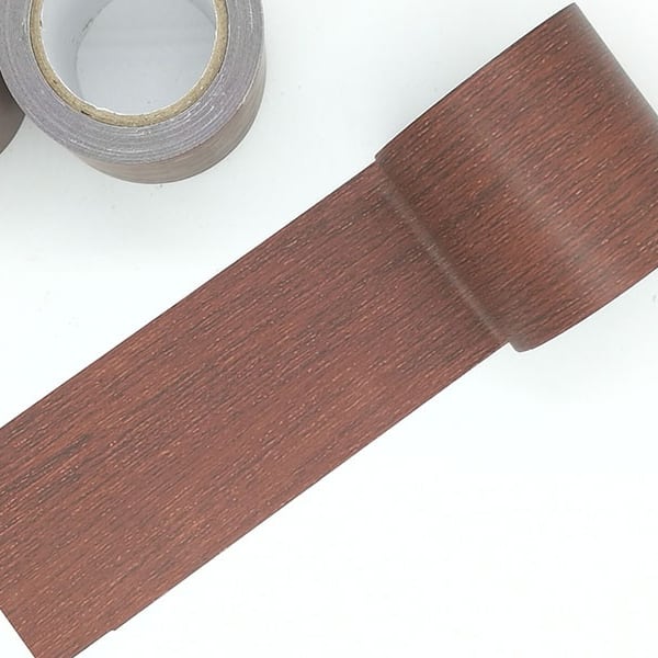 Customized Wooden Grain Tape Customized Wooden design Tape For Furniture and Floor Waterproof Repair Tape Patch Wood Textured Adhesive Tape/Baseboard Repair
